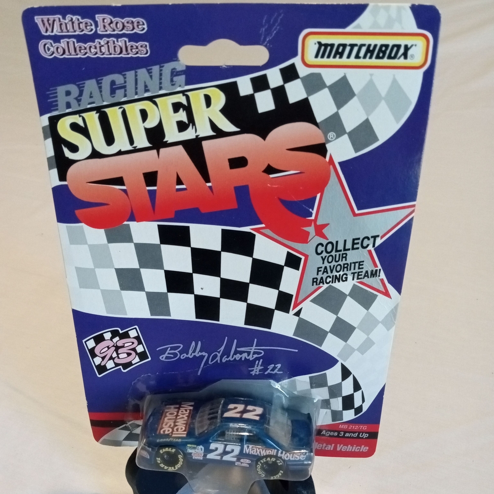 Match Racing Super Stars Die-Cast Car - Black and Blue